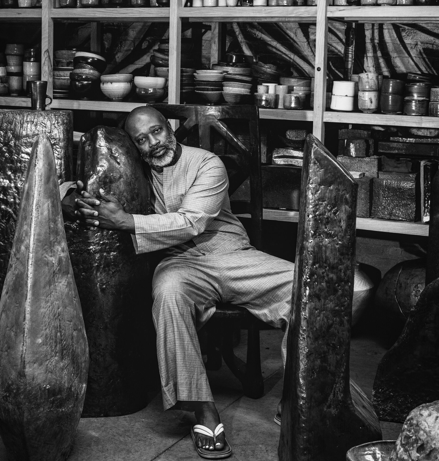 Theaster Gates, l’alchimiste des matériaux et de la mémoire à la galerie White Cube